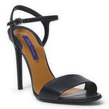 Ralph Lauren Blianna Calfskin Sandal Black