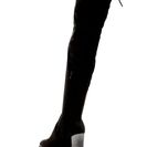 Incaltaminte Femei Catherine Catherine Malandrino Torcha Over-the-Knee Boot Black