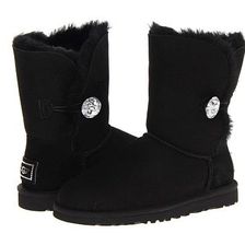 Incaltaminte Femei UGG Bailey Button Bling Black