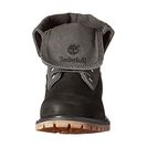 Incaltaminte Femei Timberland Earthkeepersreg Timberland Authentics Canvas Fold Down Black Nubuck with Grey Canvas