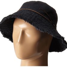 Ralph Lauren Cotton Sunwashed Canvas Bucket Hat Black