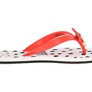 Incaltaminte Femei Kate Spade New York Frill Maraschino Red RubberSpot On Print