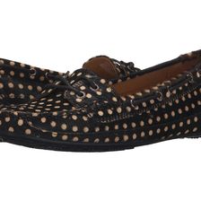 Sebago Bala Black Camel Calf Hair