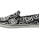 Incaltaminte Femei LAUREN Ralph Lauren Janis BlackWhite Batik Tribal Cotton