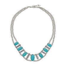 Bijuterii Femei Lucky Brand Turquoise Collar Necklace Medium Grey
