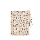 Accesorii Femei GUESS Logo Card Case Keychain mocha