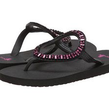 Incaltaminte Femei Sanuk Ibiza Monaco BlackFuchsia