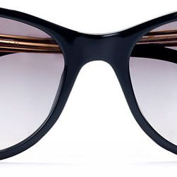 Ralph Lauren Art Deco Square Sunglasses Black