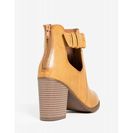 Incaltaminte Femei CheapChic Paradise Fit Bootie Cognac