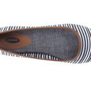 Incaltaminte Femei Dr Scholl\'s Friendly Elegant NavyWhite Striped Fabric