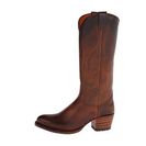 Incaltaminte Femei Frye Deborah Lug Tall Camel Antique Pull Up