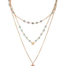 Bijuterii Femei Forever21 Faux Gem Chain Necklace Set Mintgold