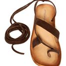 Incaltaminte Femei Jeffrey Campbell Vista Strappy Sandal BRN SUEDE
