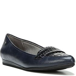 Incaltaminte Femei LifeStride Qwin Flat Navy