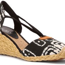 Ralph Lauren Cala Black/White Batik Tribal Cotton