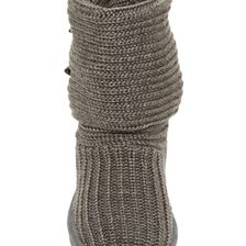 Incaltaminte Femei Bearpaw Knit Genuine Sheepskin Lined Boot GRAY