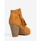 Incaltaminte Femei CheapChic Real Deal Bootie Cognac