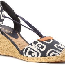 Ralph Lauren Cala Modern Navy/White Batik Tribal Cotton