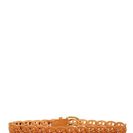 Accesorii Femei Steve Madden Perforated Interlocked Belt COGNAC