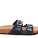 Incaltaminte Femei Minnetonka Nita Denim Flat Sandal Blue