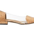 Incaltaminte Femei Vaneli Farren Clear VinylNatural Cork