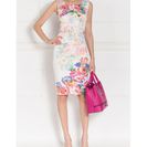Incaltaminte Femei Nissa Rochie de zi RZ1275 Print
