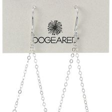 Dogeared Love Gems Multi-Gem Swing Earrings Sterling Silver