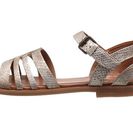 Incaltaminte Femei Johnston Murphy Laila Quarter Strap Champagne Italian Metallic Snake Print