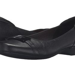 Incaltaminte Femei Clarks Blanche West Black Leather