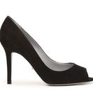 Incaltaminte Femei Sergio Rossi Suede Peep Toe Pump Black