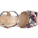 Incaltaminte Femei Unisa Rohzario Floral Wedge Sandal NavyWhitePink
