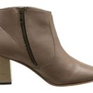 Incaltaminte Femei Johnston Murphy Etta Bootie Taupe Tumbled Calfskin