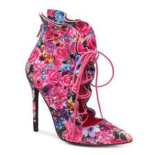 Incaltaminte Femei Privileged Nyes Bootie Floral Faux Leather