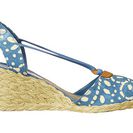 Incaltaminte Femei LAUREN Ralph Lauren Cala WisteriaWheat Batik Floral Cotton