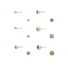 Bijuterii Femei Forever21 Glittered Stud Earring Set Goldmulti
