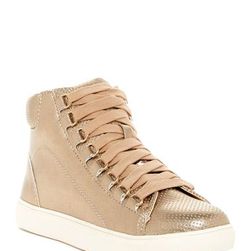 Incaltaminte Femei Steve Madden Darya High Top Sneaker ROSE GOLD