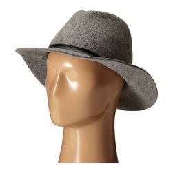 Volcom Buckaroo Fedora Hat Heather Grey