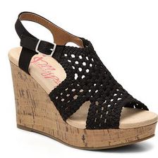 Incaltaminte Femei Jellypop Mosaic Wedge Sandal Black