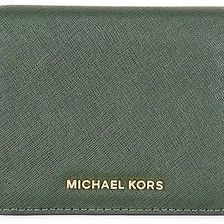 Michael Kors Flap Card Holder - Moss N/A
