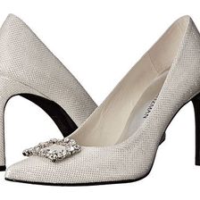 Incaltaminte Femei Stuart Weitzman Divineheist Argento Noir