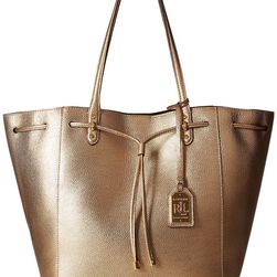 Ralph Lauren Oxford Large Tote Gold Mine