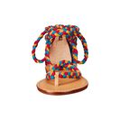 Incaltaminte Femei Soludos Gladiator Lace-Up Sandal RedTealGold Cotton Laces On Leather Sole