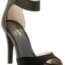 Seychelles Good Fortune Ankle Strap Sandal BLACK-BLACK