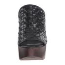 Incaltaminte Femei Rachel Zoe Kiley Black Brushed Woven Leather