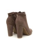 Incaltaminte Femei CheapChic Fashion Fundamental Faux Suede Booties Taupe