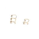 Bijuterii Femei Forever21 Faux Gem Ear Cuffs Goldclear