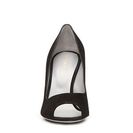 Incaltaminte Femei Sergio Rossi Suede Peep Toe Pump Black