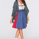 Costum Dirndl cu şorţ 