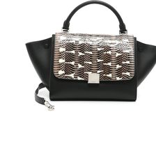 Céline Small Trapeze Bag BLACK/WHITE