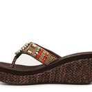 Incaltaminte Femei VOLATILE Interior Wedge Sandal Brown